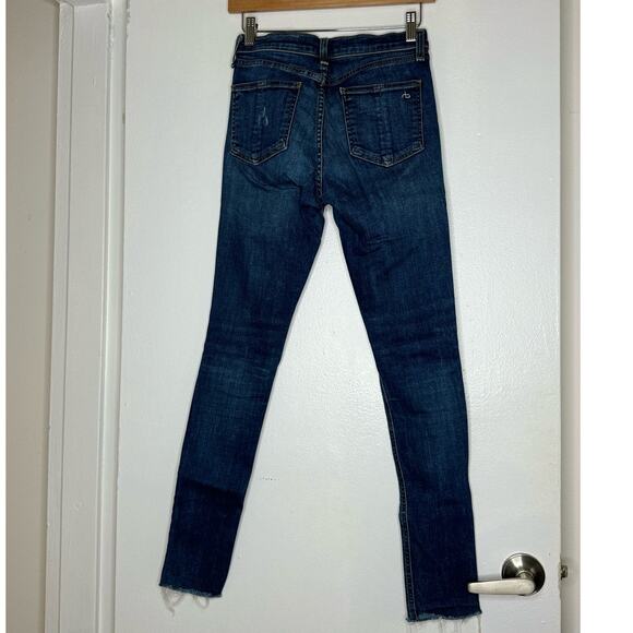 Rag & Bone Women's Size 26 Skinny Blue Jeans - Picture 2 of 6